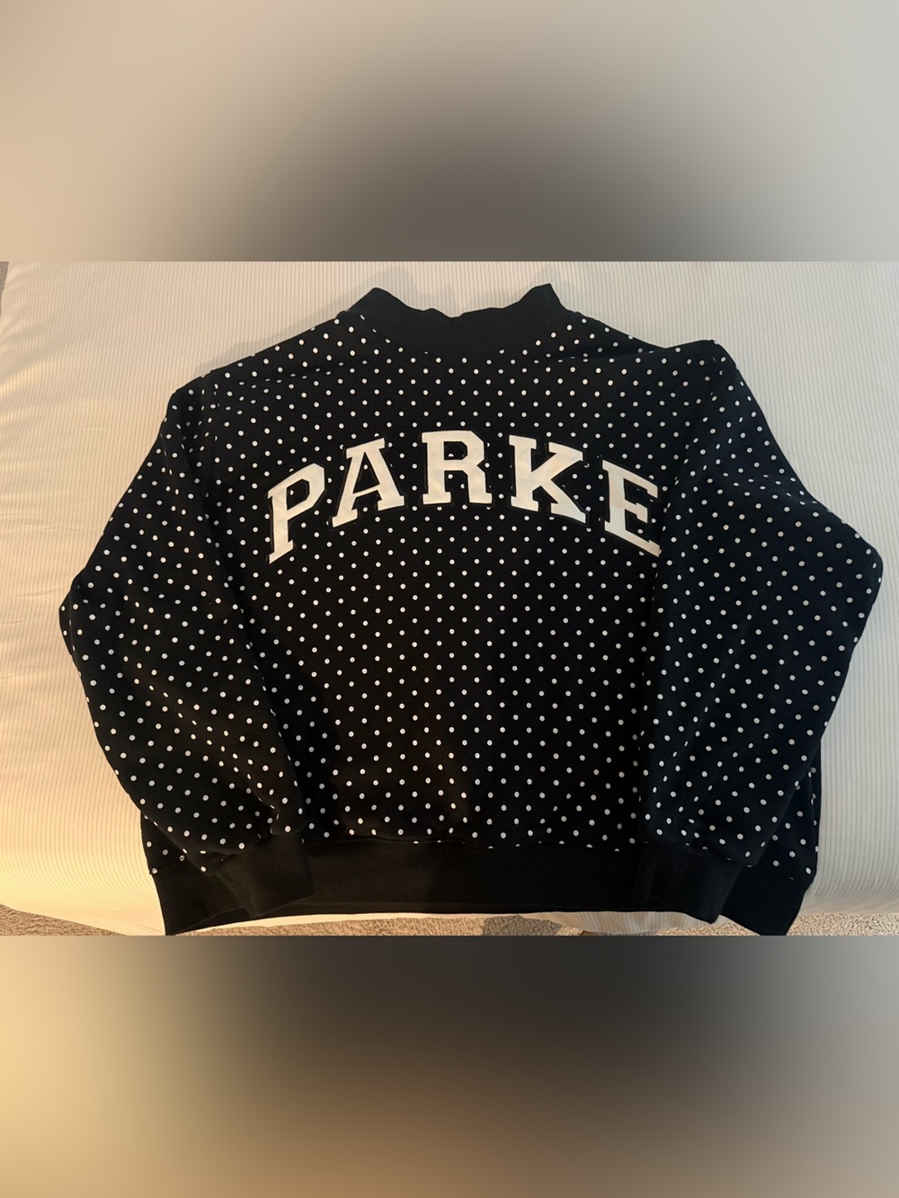 Parke Mockneck - Black Polka Dot - Heritage - size XXL